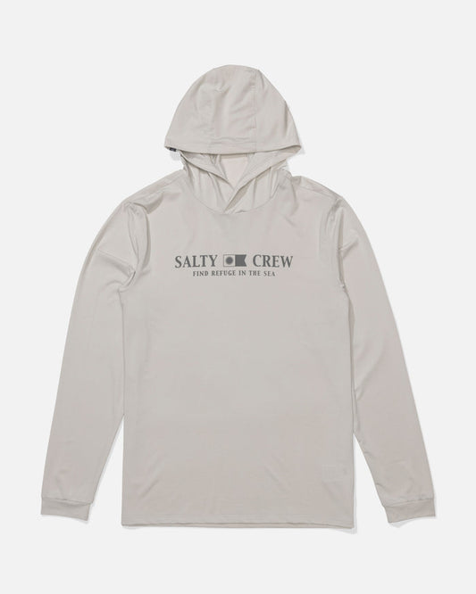 Flagship Hood Sunshirt - Athletic Heather