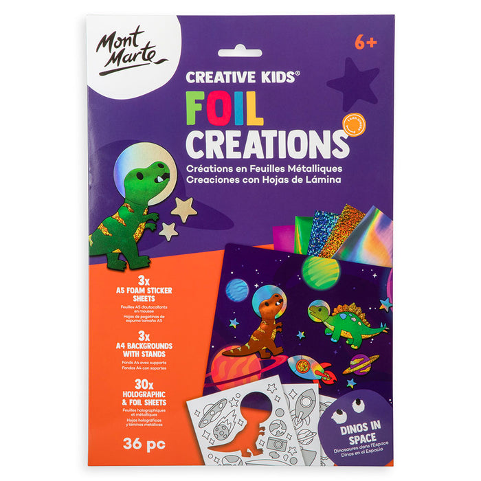 Foil Creations 36pc – Dinos in Space