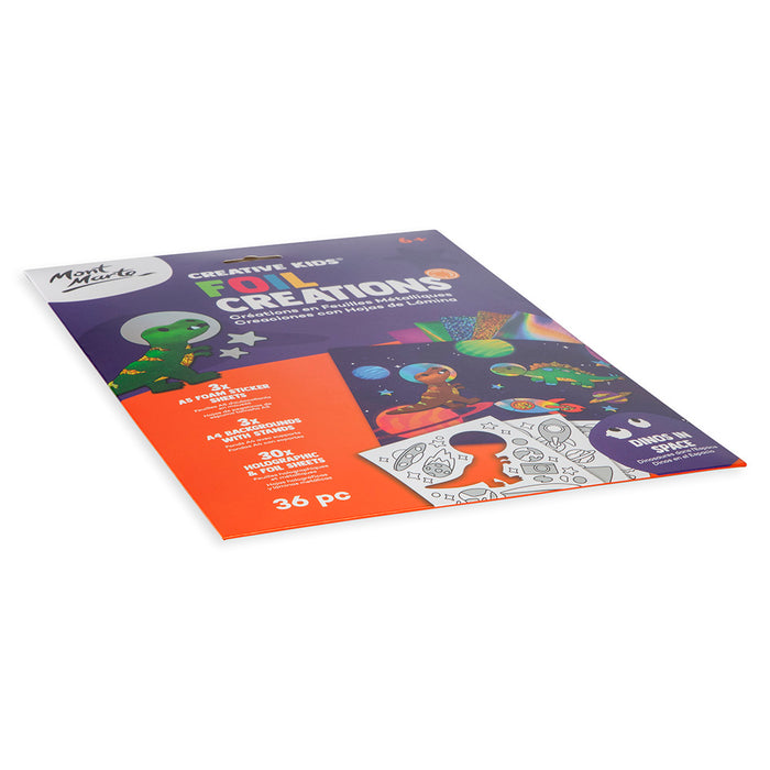 Foil Creations 36pc – Dinos in Space
