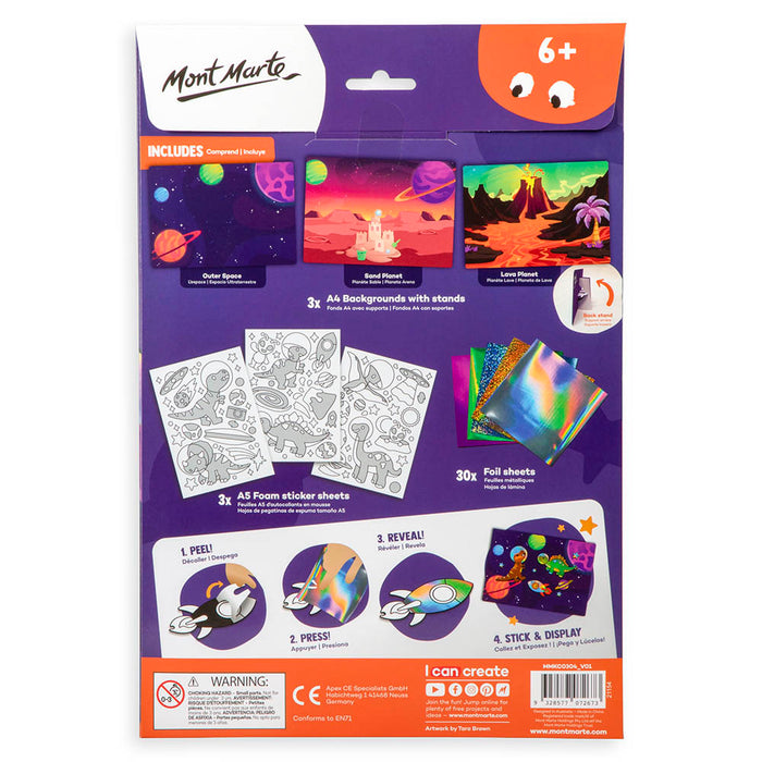 Foil Creations 36pc – Dinos in Space