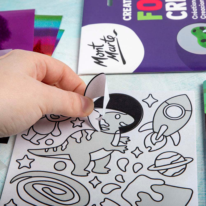 Foil Creations 36pc – Dinos in Space