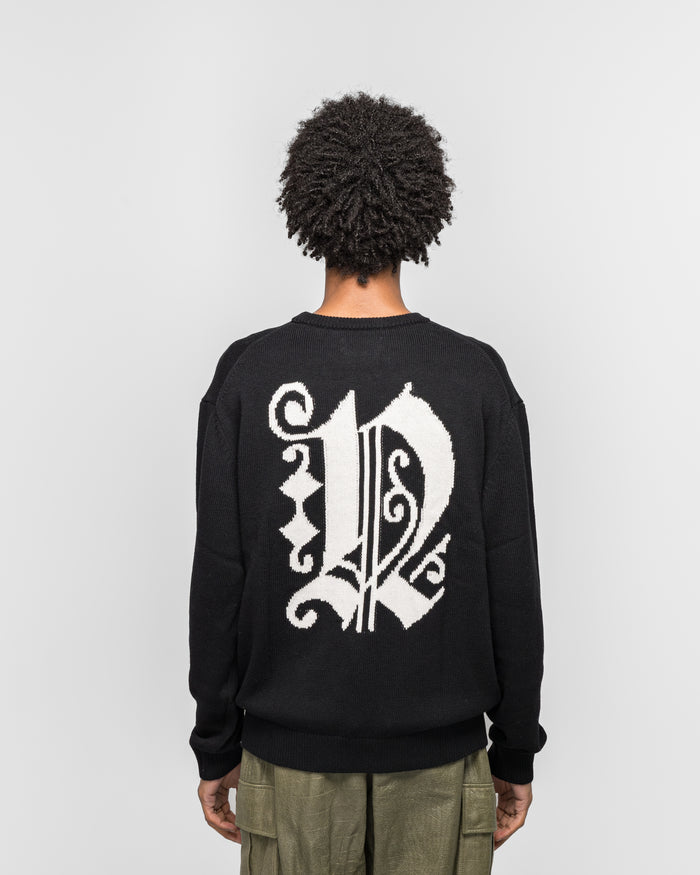 Fortuna N-Logo Sweater - Black