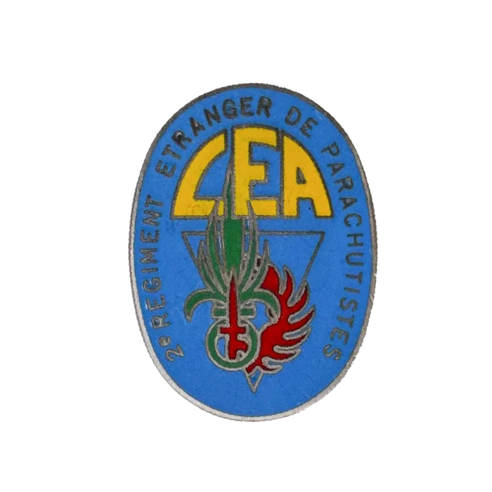 French Foreign Legion 2nd Parachute Regiment Badge - French Army Surplus - Flags, Badges & Insignia