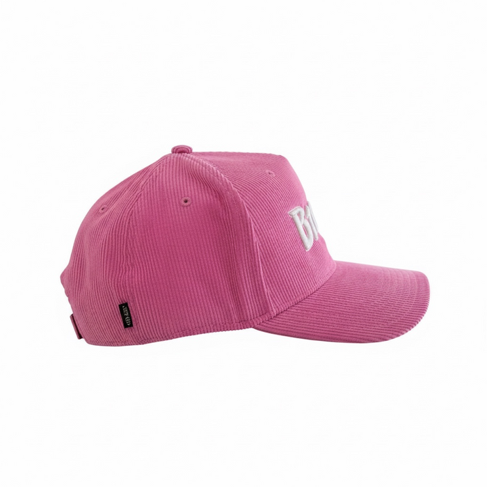 Fuschia Rose BIRDS Corduroy Hat