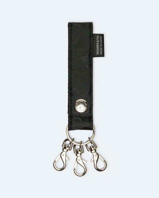 GHILLIE Key Holder - Woodland Camo Black