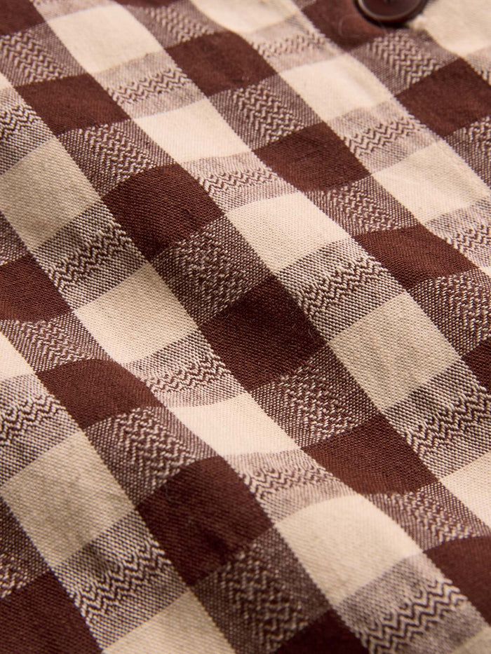Gingham Button Through Shirt