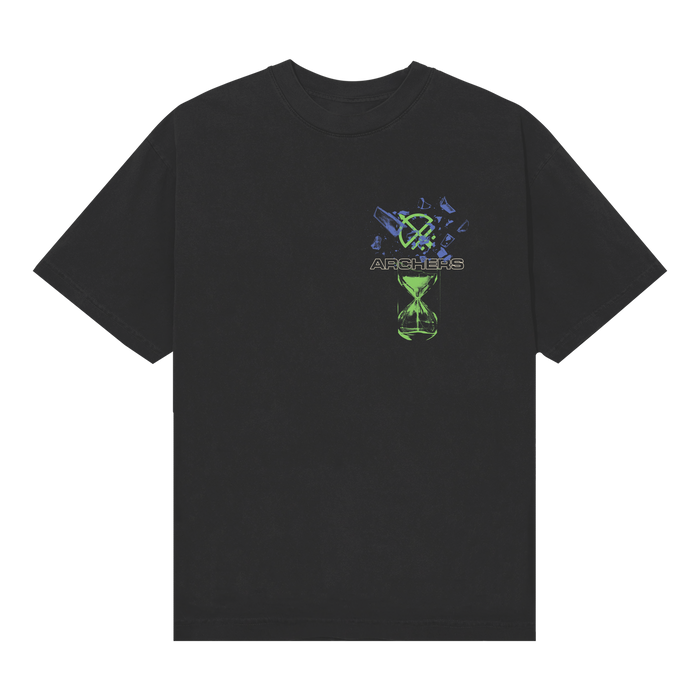 archers Glass - Black T-Shirt front