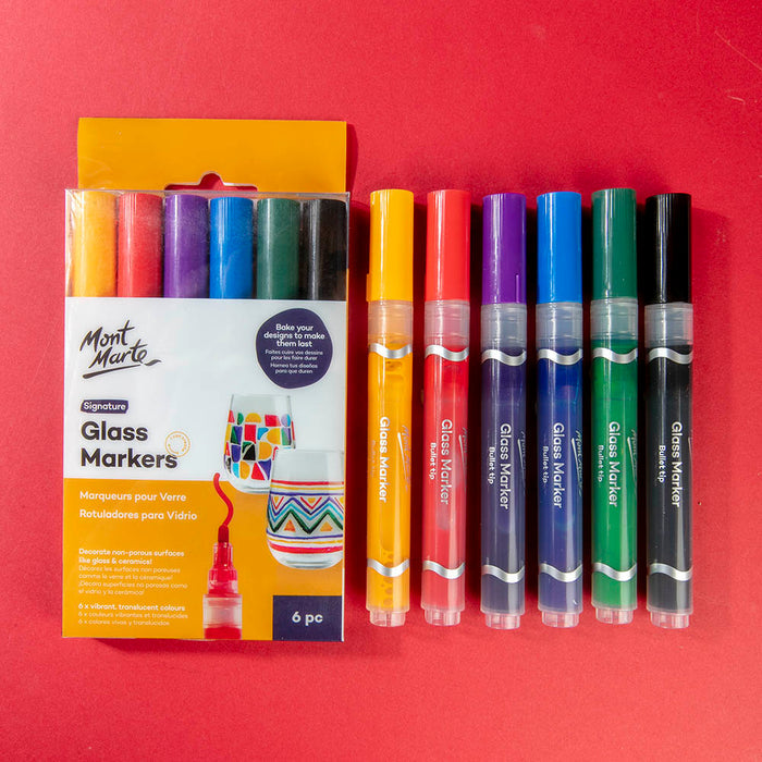 Glass Markers Signature 6pc