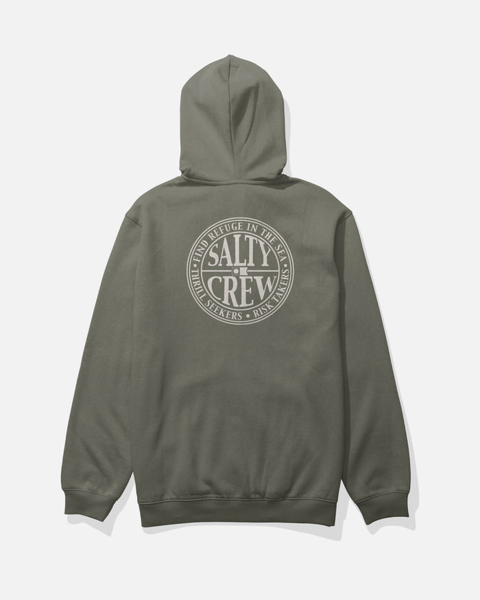 Global Zip Fleece - Dusty Olive