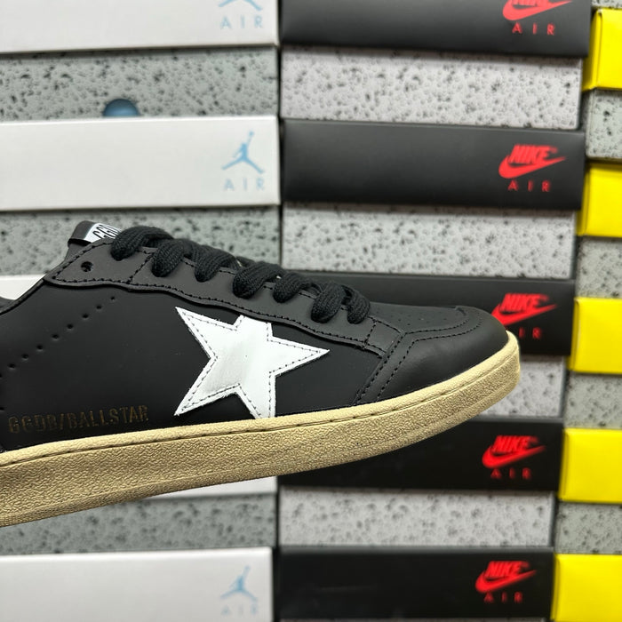 Golden Goose Ball Star Black White