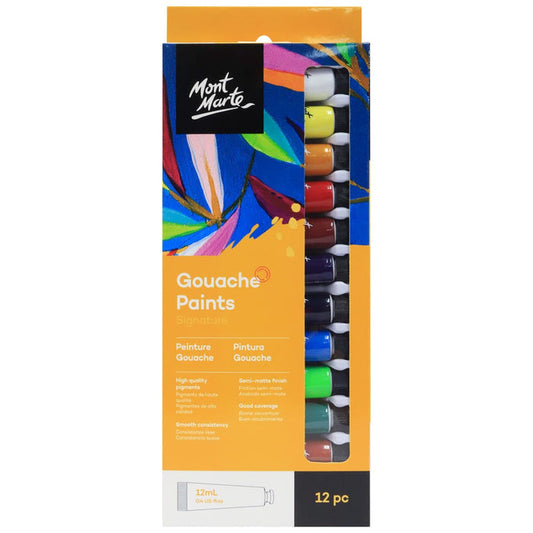 Gouache Paints Set Signature 12pc x 12ml