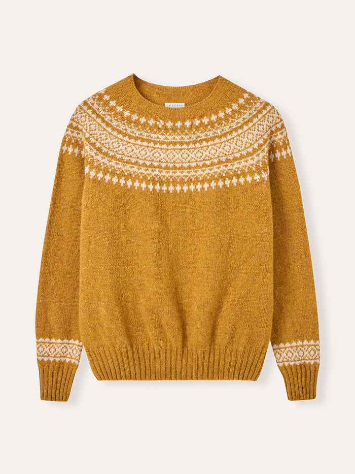 Harley of Scotland Highlands Two-Toned Crew Neck Jumper