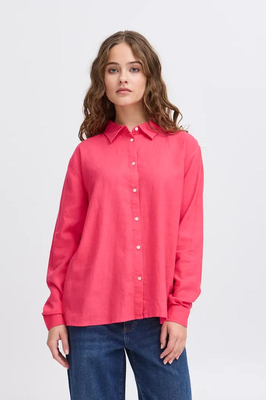 Helen Shirt (Geranium)