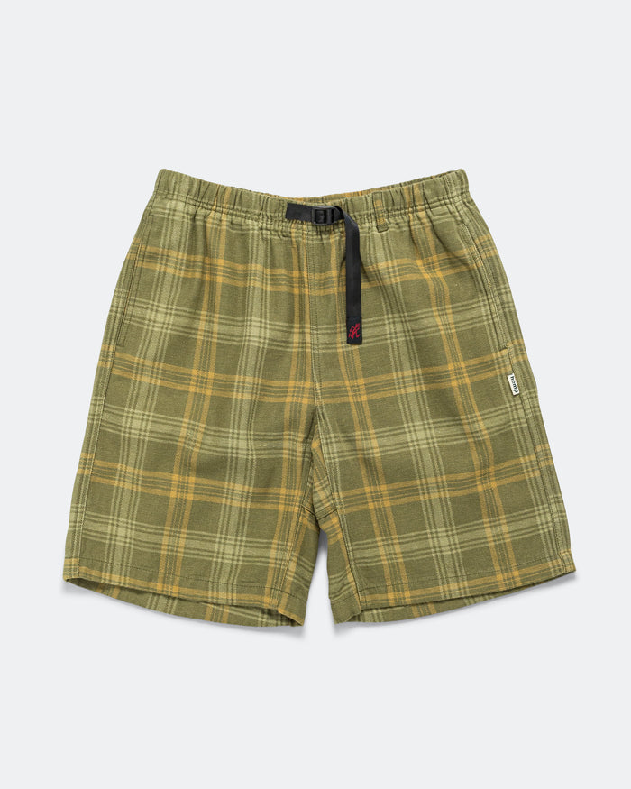 Hemp G-Shorts - Plaid