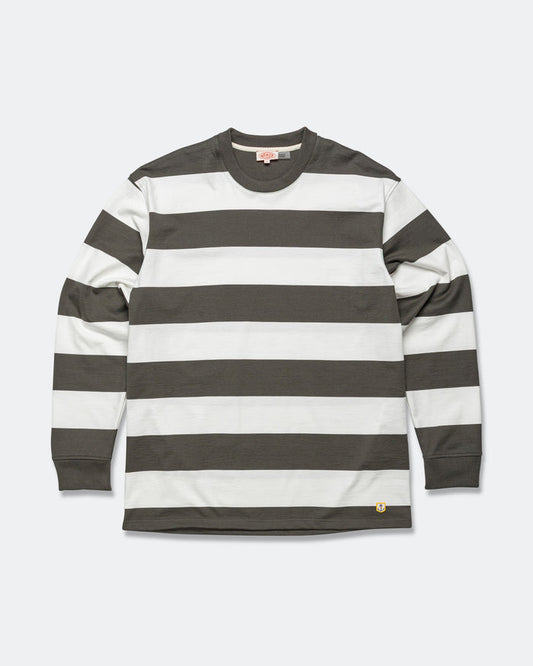 Heritage Mariniere LS T-Shirt - Chimera Green/Milk