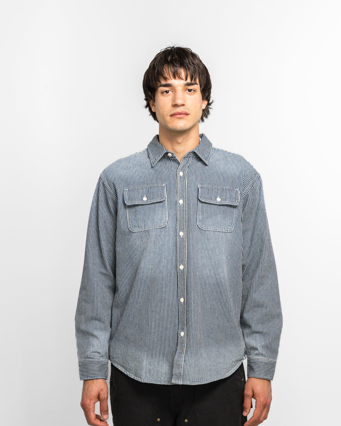 Hickory Denim Shirt - Indigo