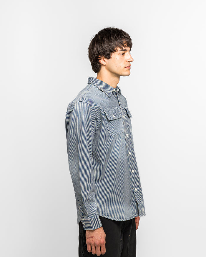 Hickory Denim Shirt - Indigo