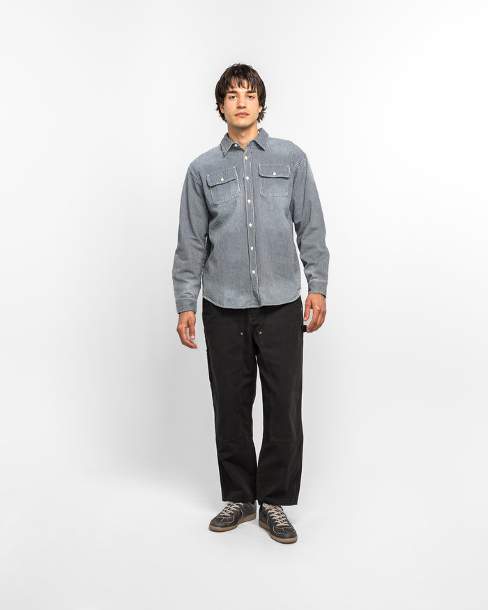 Hickory Denim Shirt - Indigo