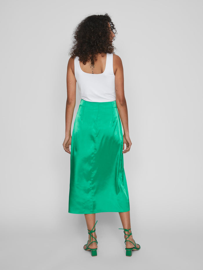 HIMA HIGH WAISTED SKIRT (BRIGHT GREEN)