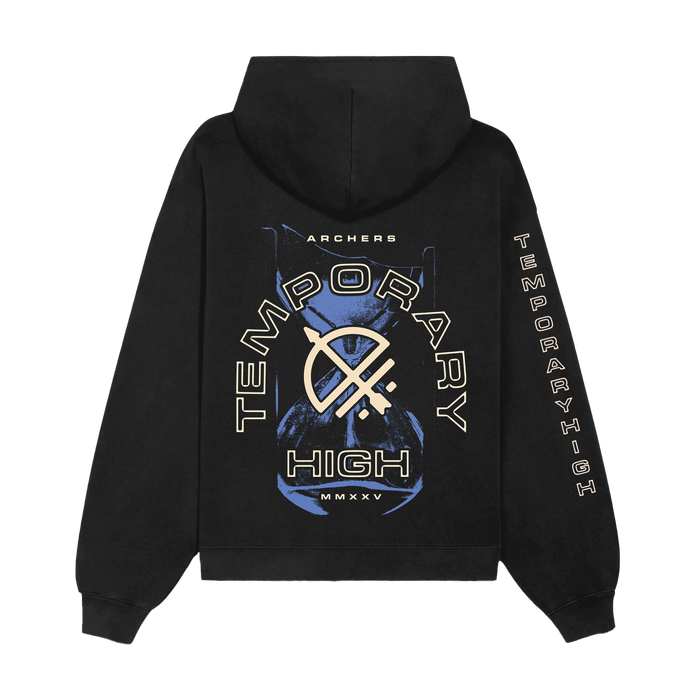 archers Hourglass - Black Pullover back