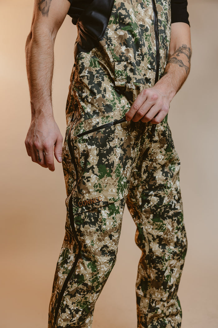 HURRICANE CAMO BIB WATERPROOF