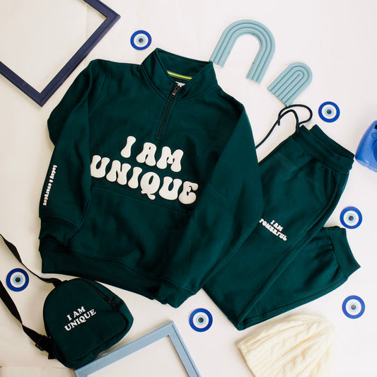 I AM UNIQUE - DARK GREEN