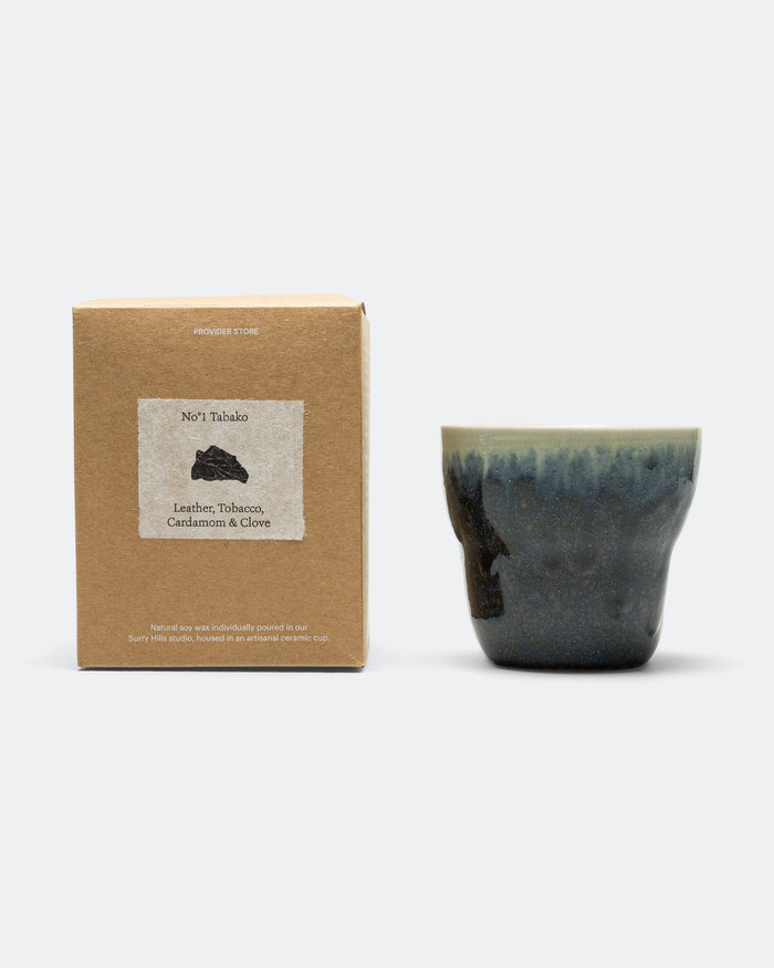 Inaba Pinch Candle - Indigo/Cream