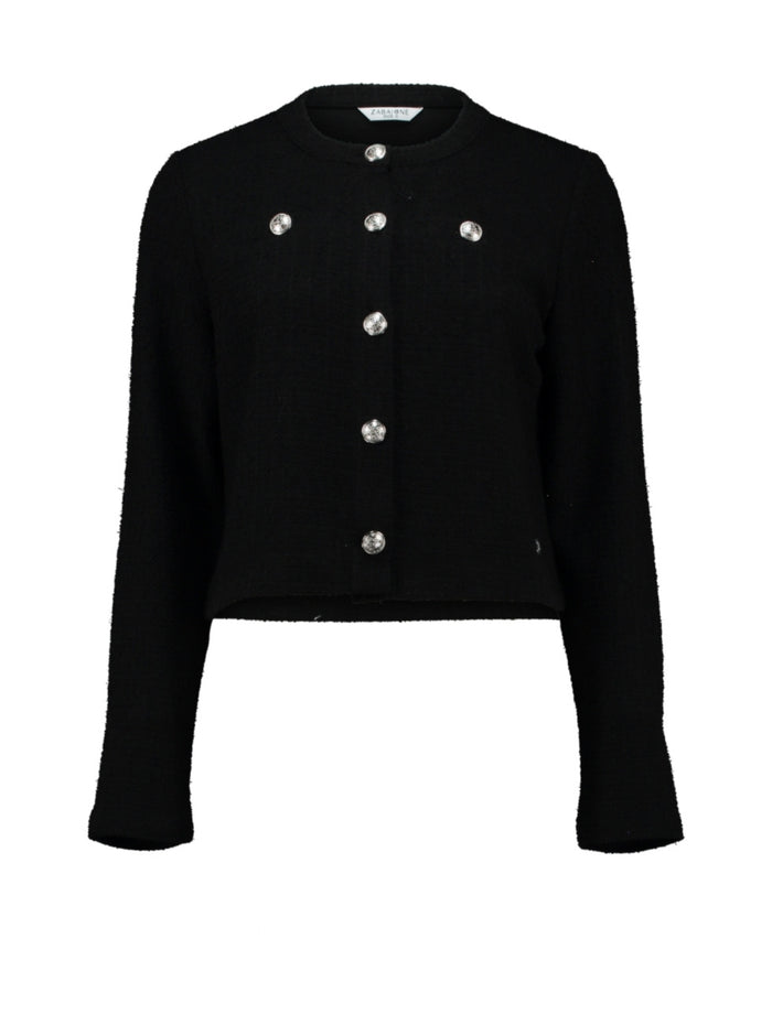 Jackie Kennedy Jacket- black