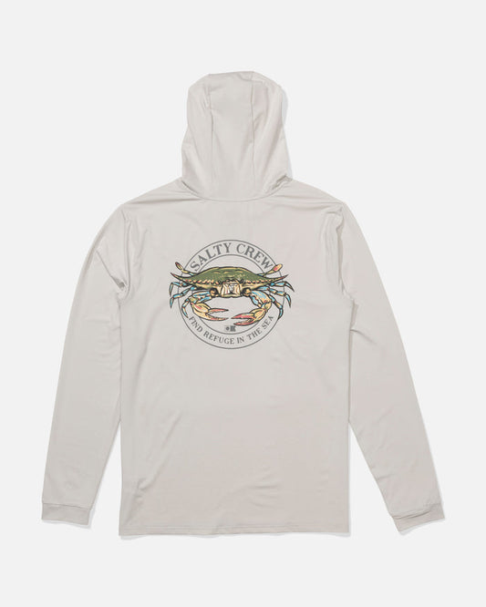 Jimmy Hooded Sunshirt - Athletic Heather