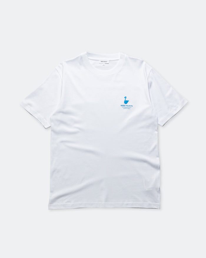 Johannes Organic The Lakes Print T-Shirt - White