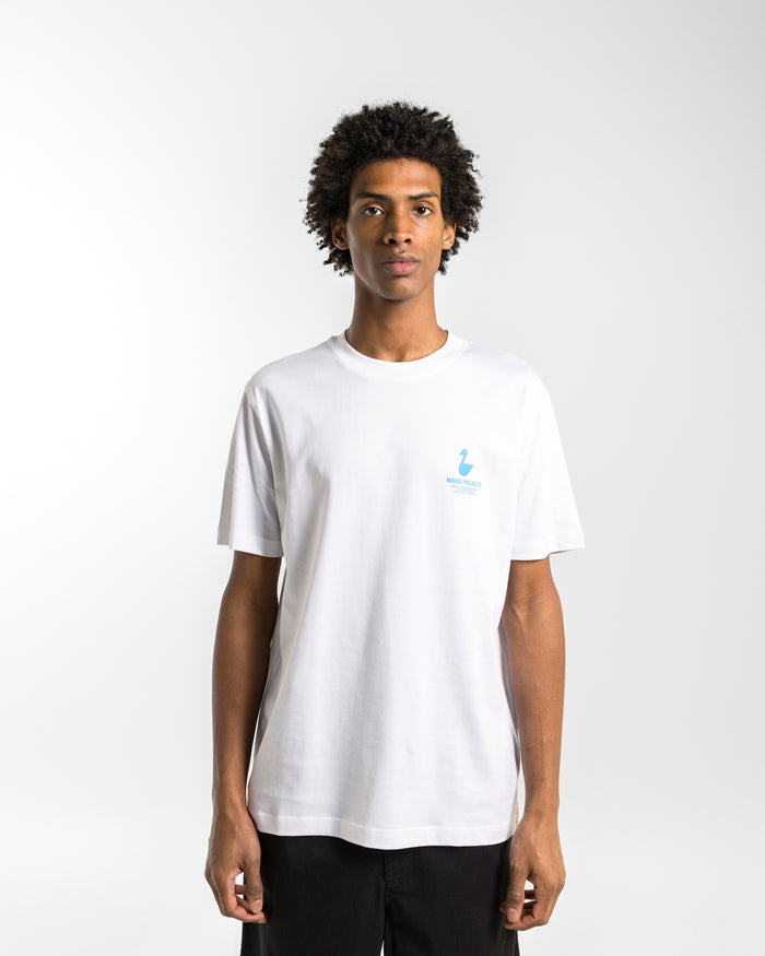 Johannes Organic The Lakes Print T-Shirt - White