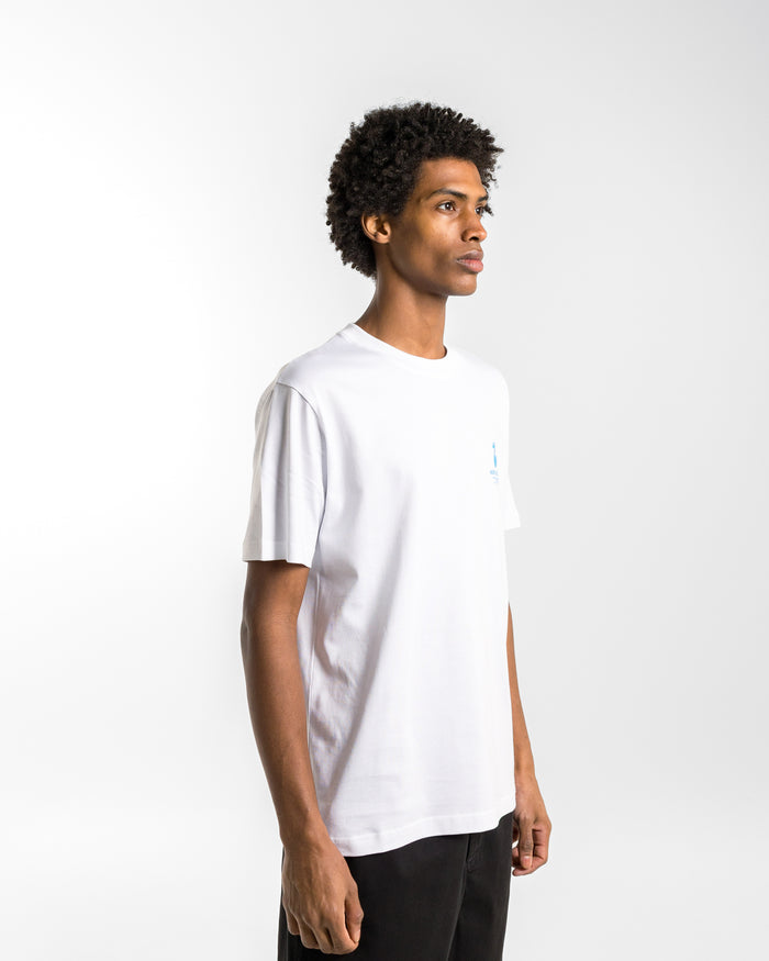 Johannes Organic The Lakes Print T-Shirt - White