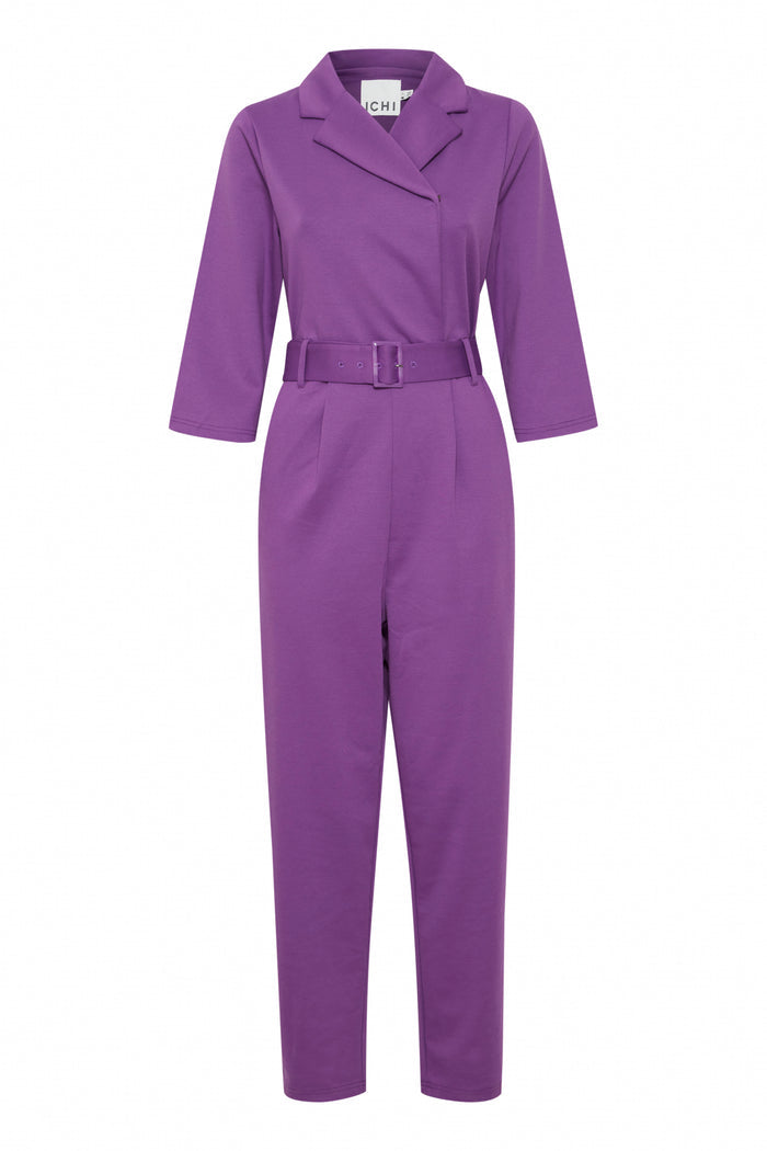 KATIE JUMPSUIT (AMARANTH PURPLE)