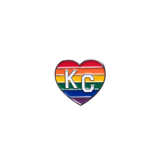 KC Current KC Pride Heart Lapel Pin