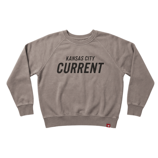 KC Current Women's Wordmark Crop Crewneck
