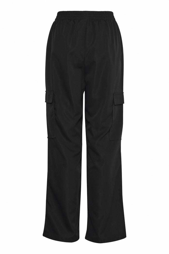 KECIA CARGO PANTS (BLACK)