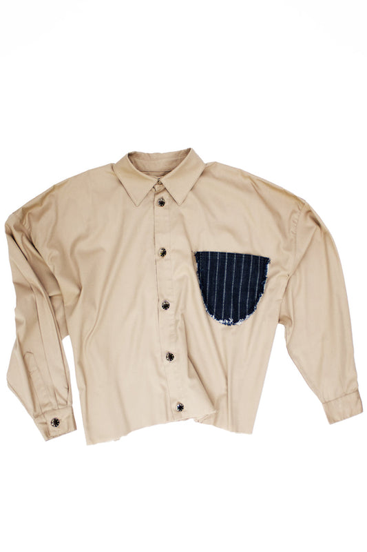 Khaki Wide Shirt (Special)