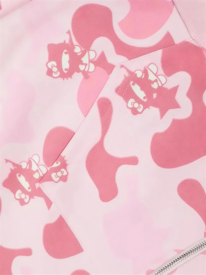 Kitty Camo Full Zip Up Hoodie