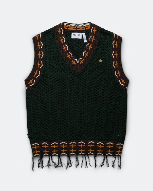 Knit Vest by Edison Chen x CLOT - Green Night
