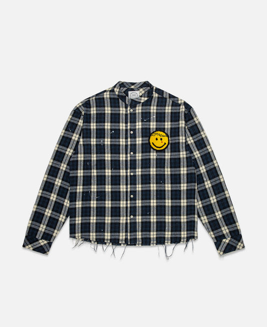 K.O.K Smile Vintage Shirt (Navy)