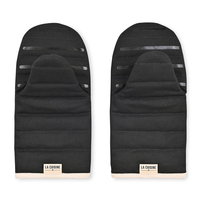 La Cuisine Recycled Cotton Oven Mitt Set - AWARE™