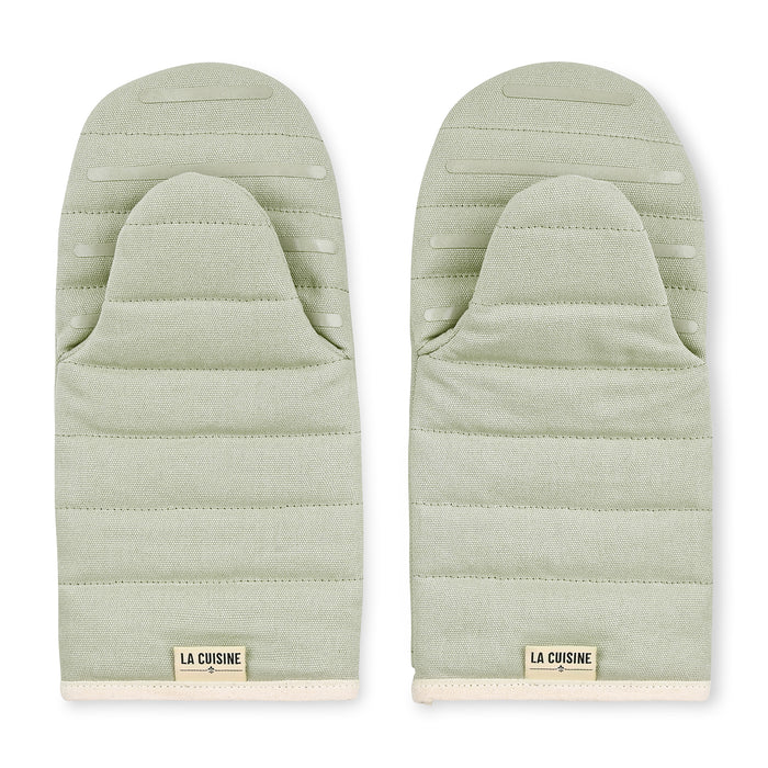 La Cuisine Recycled Cotton Oven Mitt Set - AWARE™