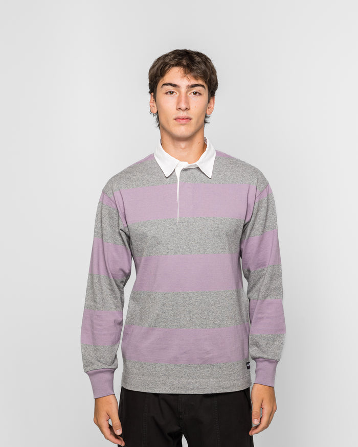 Lagoon Rugby Shirt - Heather/Purple