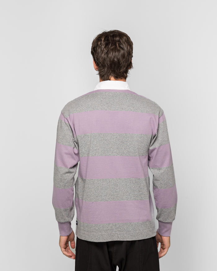 Lagoon Rugby Shirt - Heather/Purple
