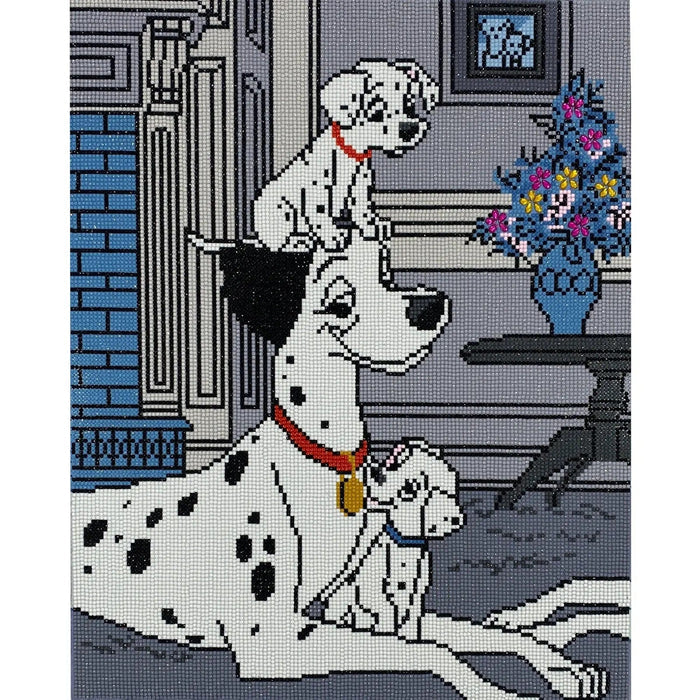 Pongo and Pups from 101 Dalmatians crystal art kit diamond painting