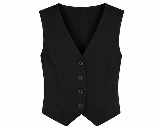 Lesley Vest Black