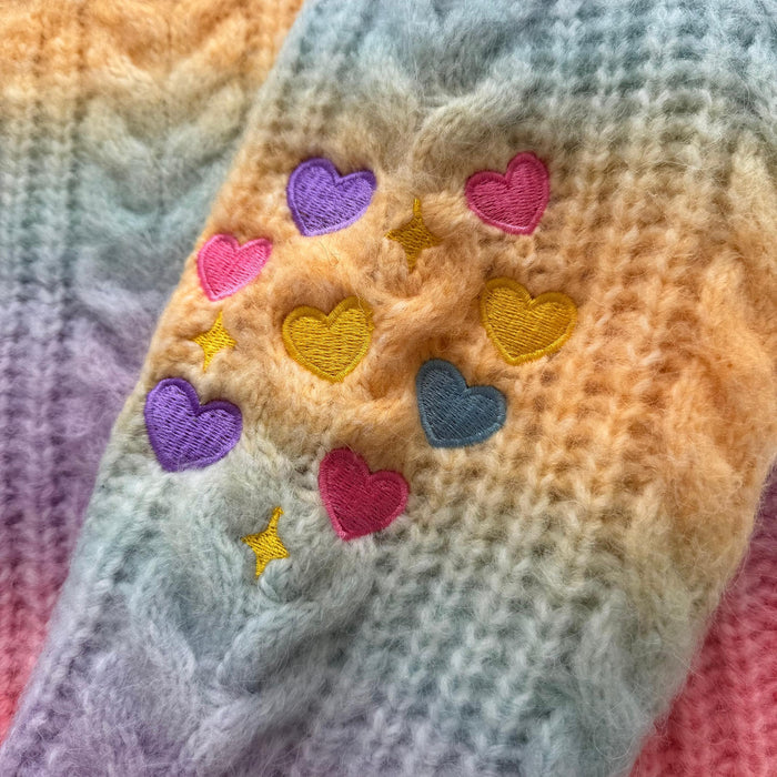 LIMITED EDITION: ME Rainbow Gradient Cardigan