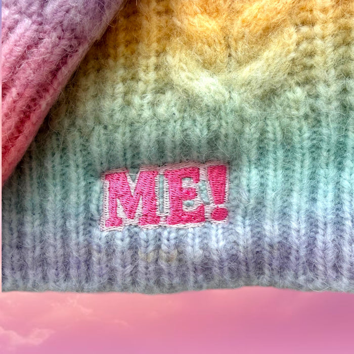 LIMITED EDITION: ME Rainbow Gradient Cardigan