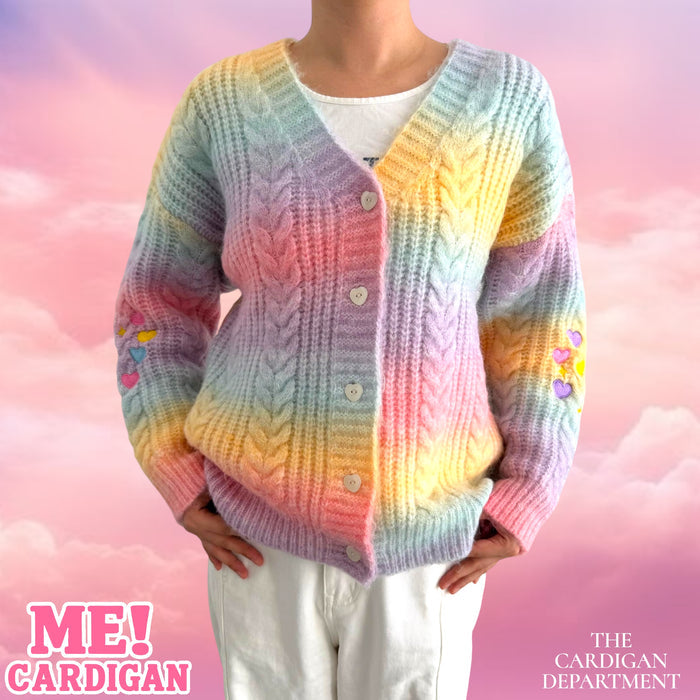 LIMITED EDITION: ME Rainbow Gradient Cardigan
