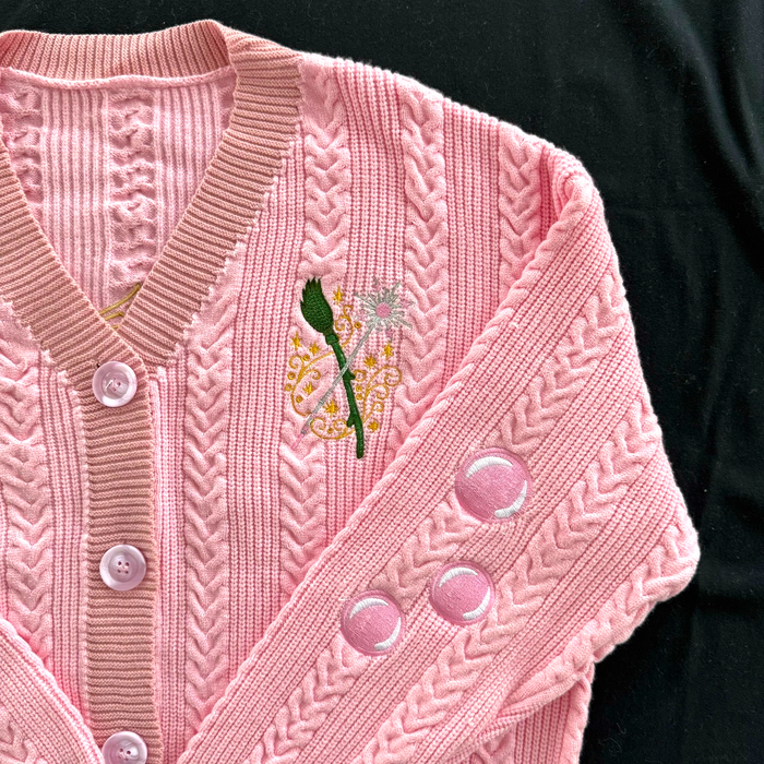 LIMITED EDITON: THE WITCHES CARDIGAN: Pink Edition 🩷